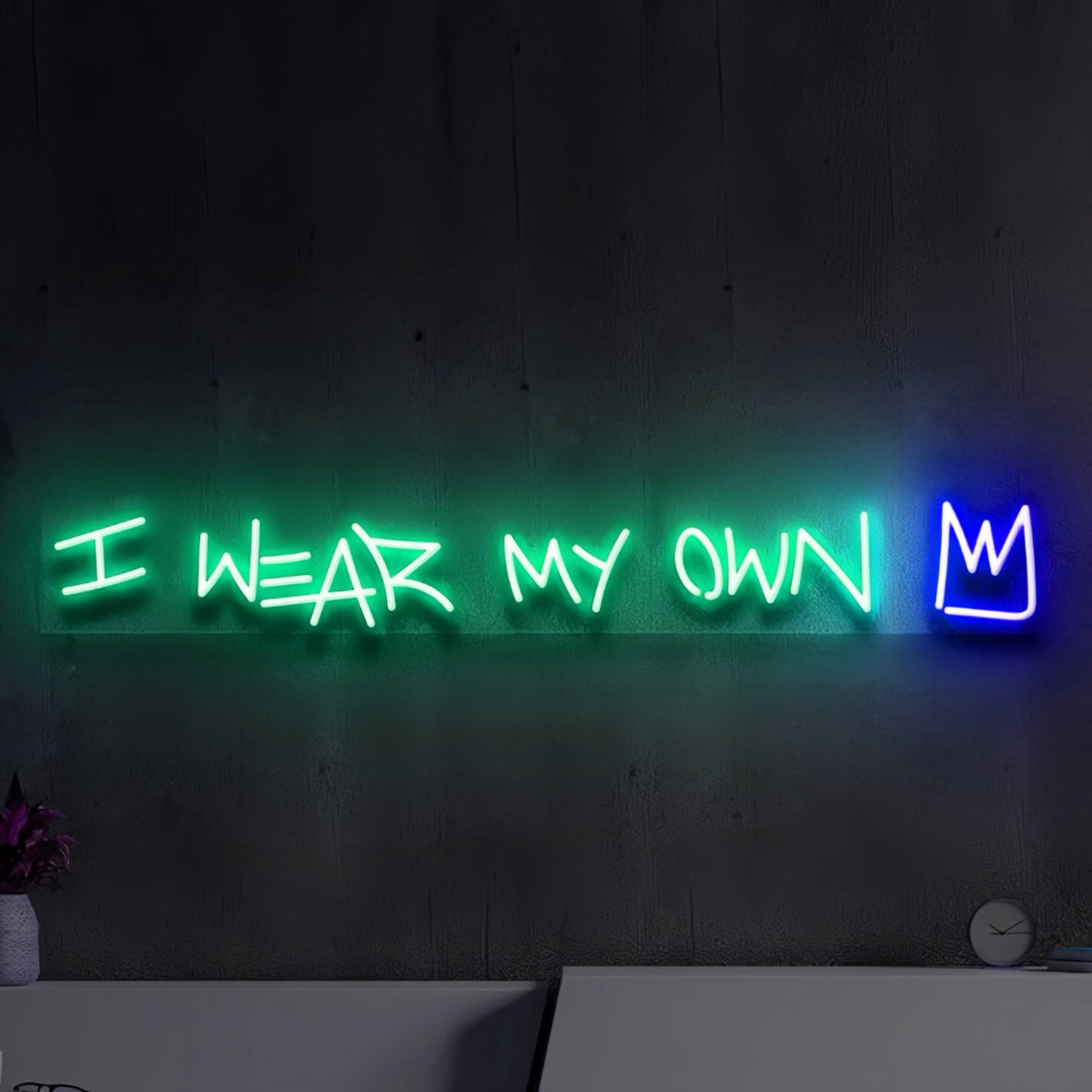 I Wear My Own Crown Radiant Neon Sign | Shineneon