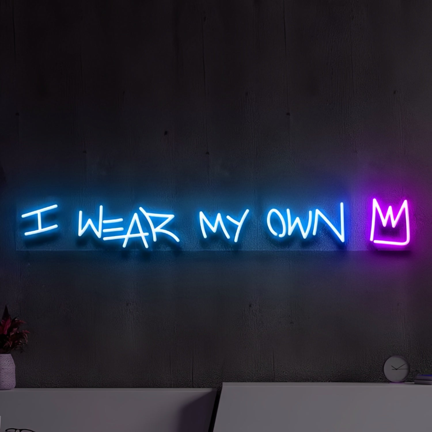 I Wear My Own Crown Radiant Neon Sign | Shineneon