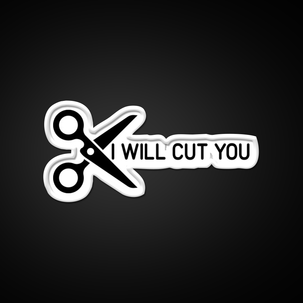 I Will Cut You Barber Shop Haircut Led Neon Sign - LED neon sign view 11