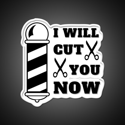 I Will Cut You Now Barber Shop Haircut Led Neon Sign - LED neon sign view 11