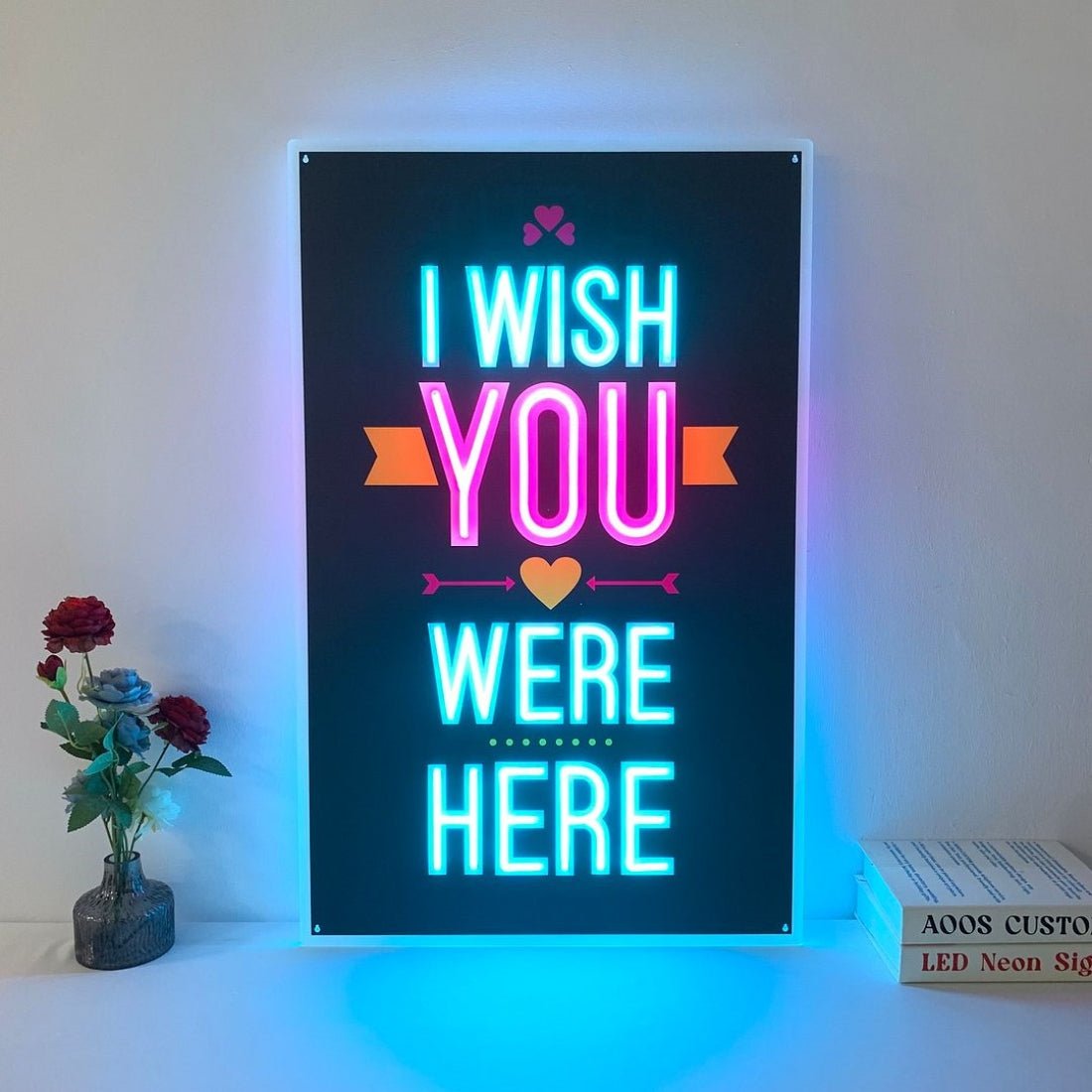 I Wish You Were Here Led Sign Business Neon Sign - Shineneon