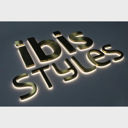 Ibis Styles 3D Backlit Channel Letters Led Light Sign - Shineneon