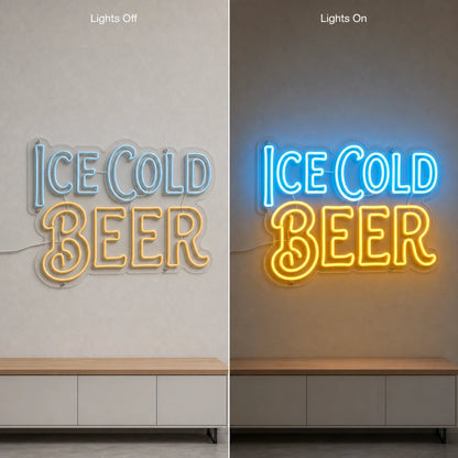 Ice Cold Beer LED Neon Sign - Shineneon