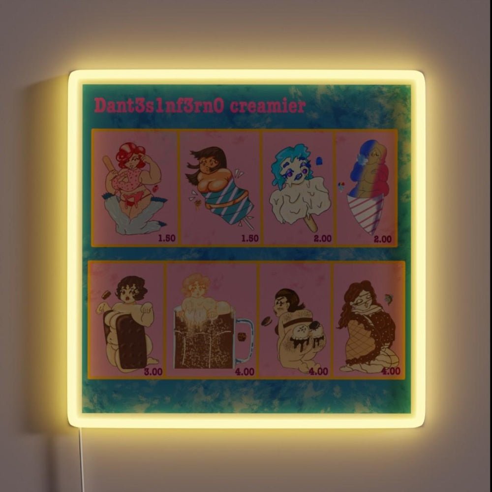Ice Cream Cuties Creamier Rgb Led Neon Sign - Shineneon