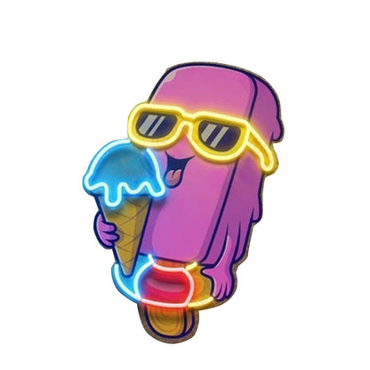 Ice Cream Delight Led Neon Sign Light Pop Art | Shineneon