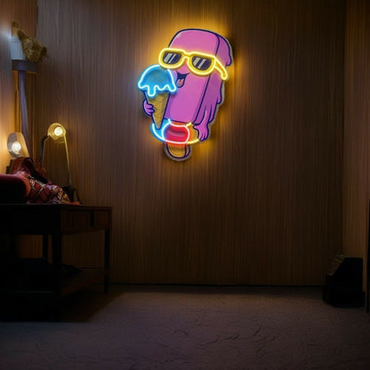 Ice Cream Delight Led Neon Sign Light Pop Art | Shineneon