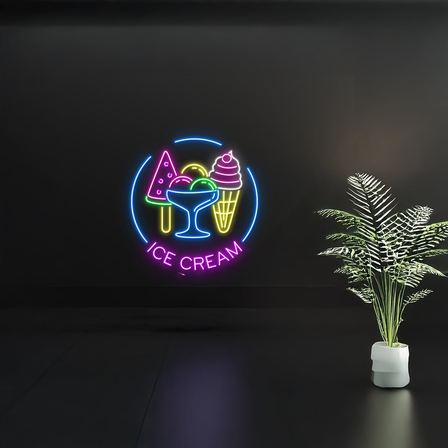 Ice Cream Led Neon Signs