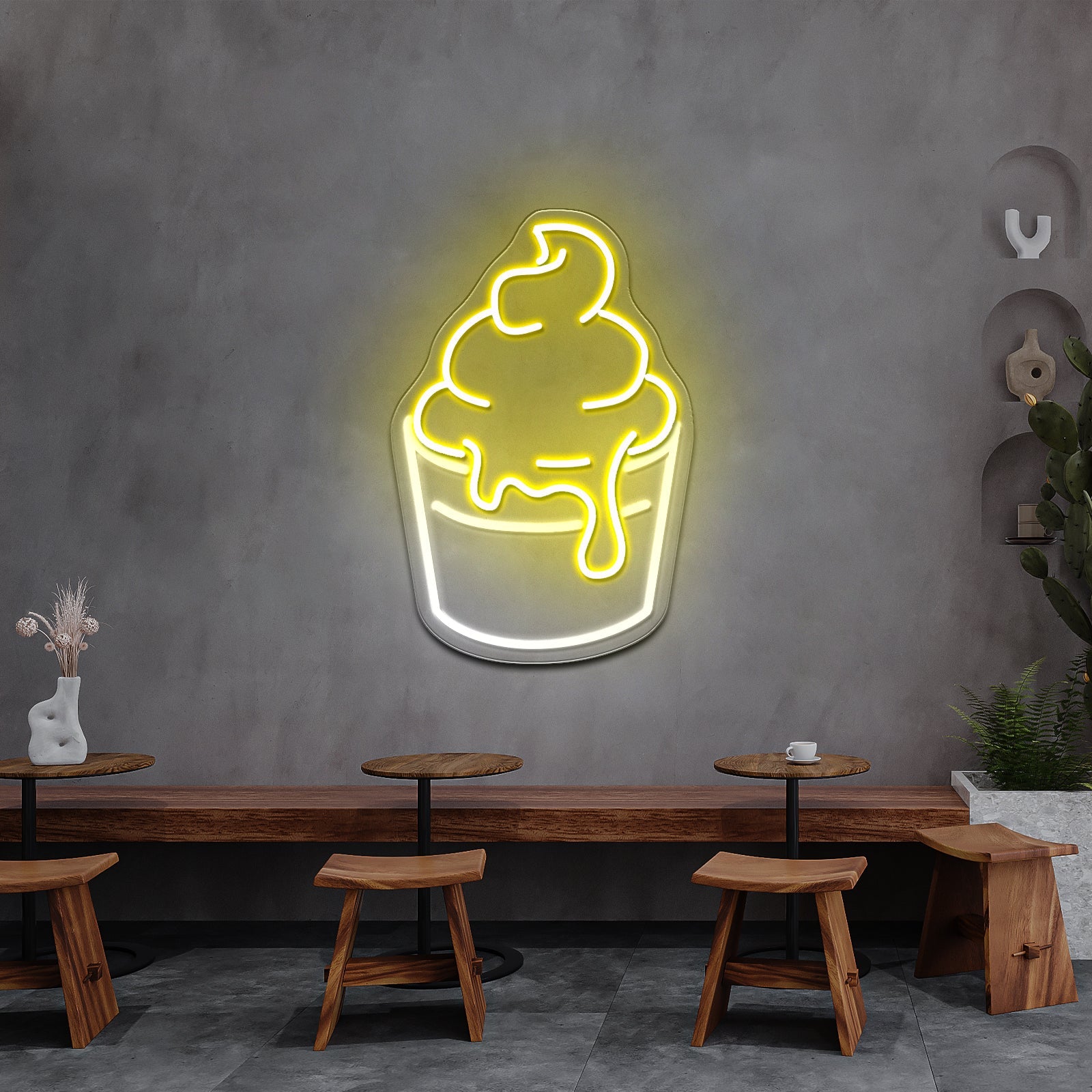 Ice Cream Led Neon Signs Wall Decor - Shineneon