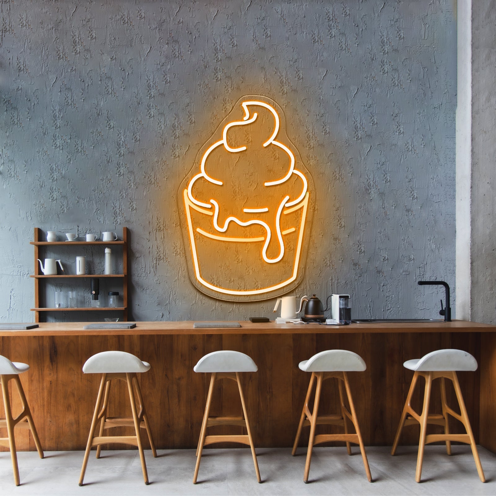 Ice Cream Led Neon Signs Wall Decor - Shineneon