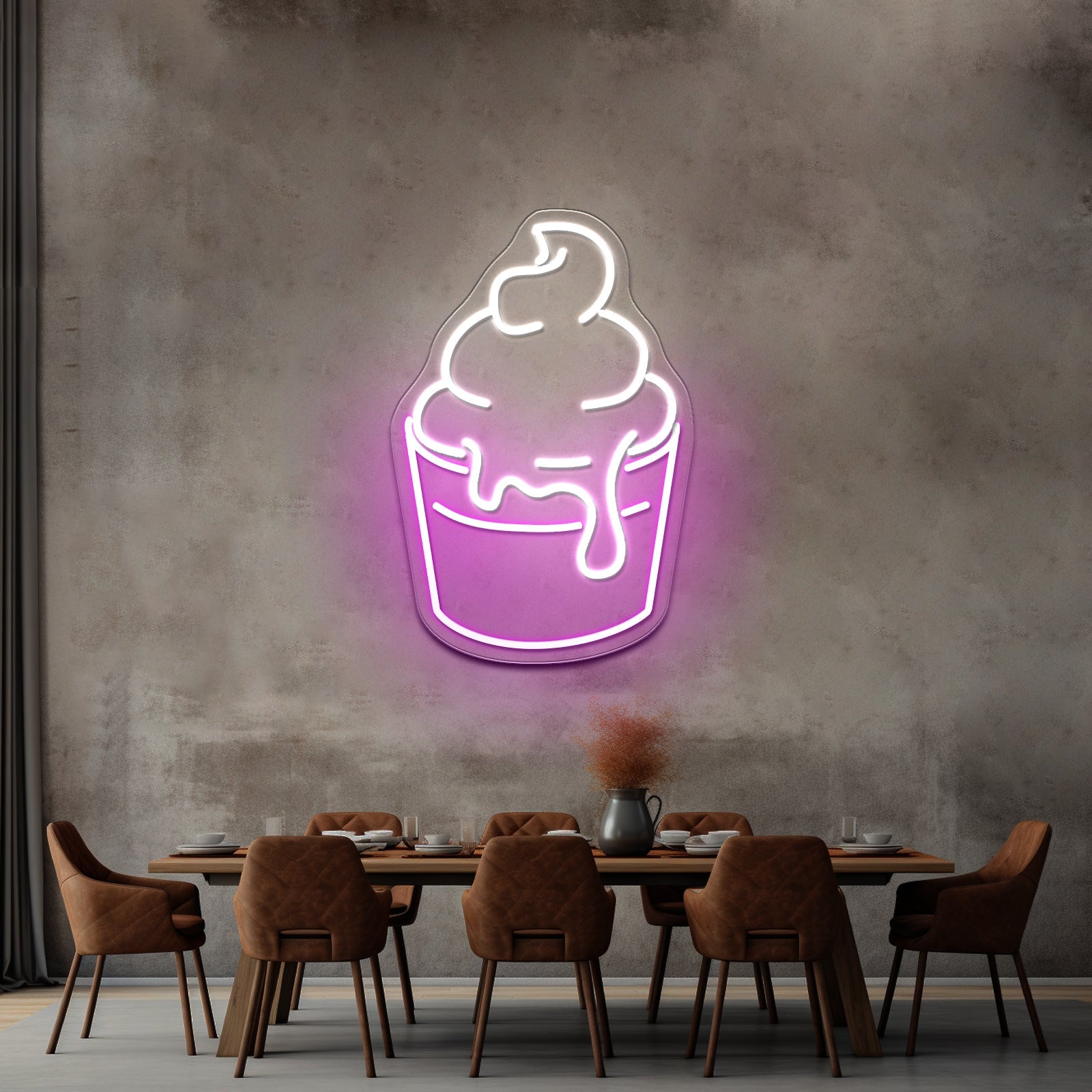 Ice Cream Led Neon Signs Wall Decor - Shineneon