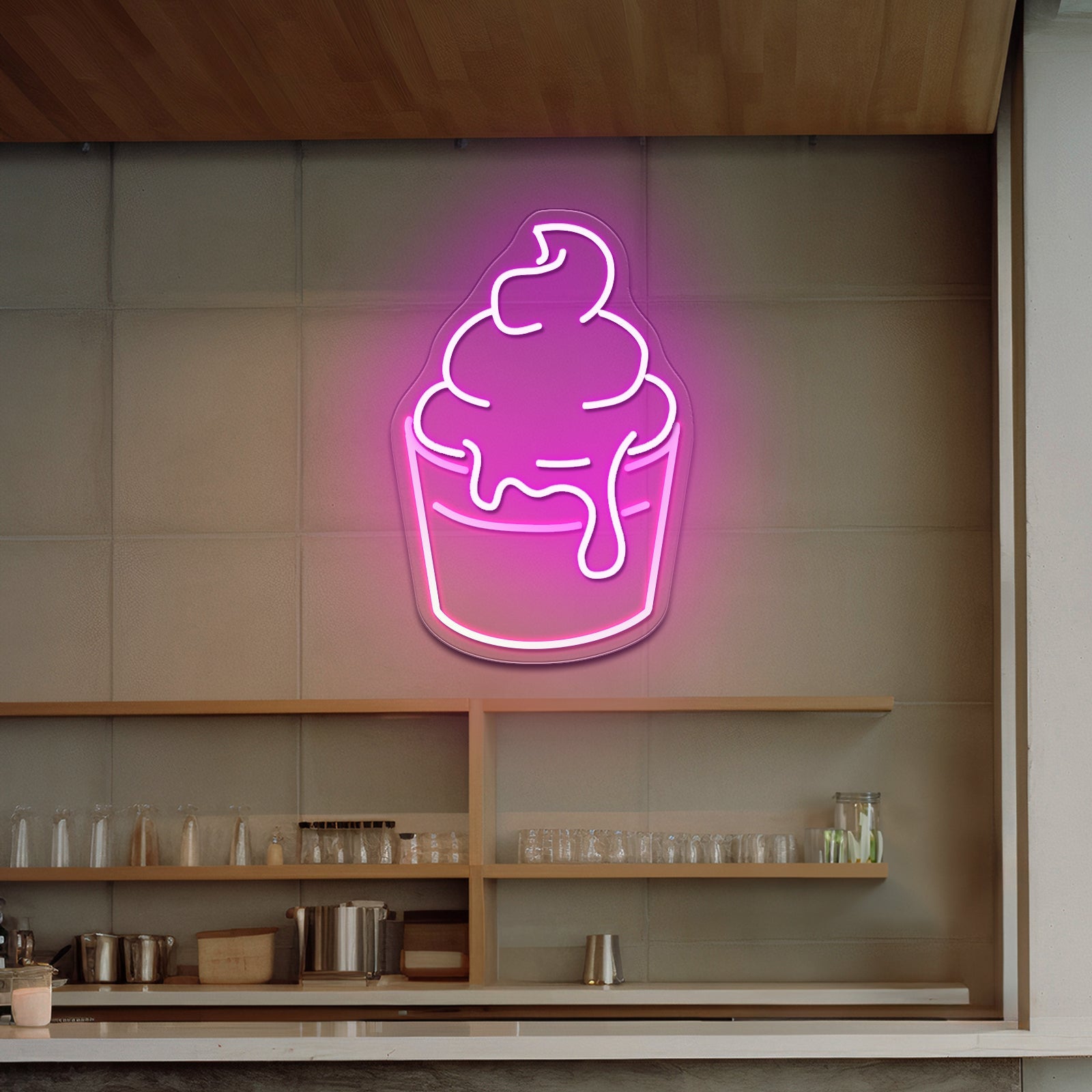 Ice Cream Led Neon Signs Wall Decor - Shineneon