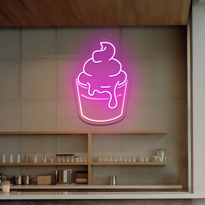 Ice Cream Led Neon Signs Wall Decor - Shineneon