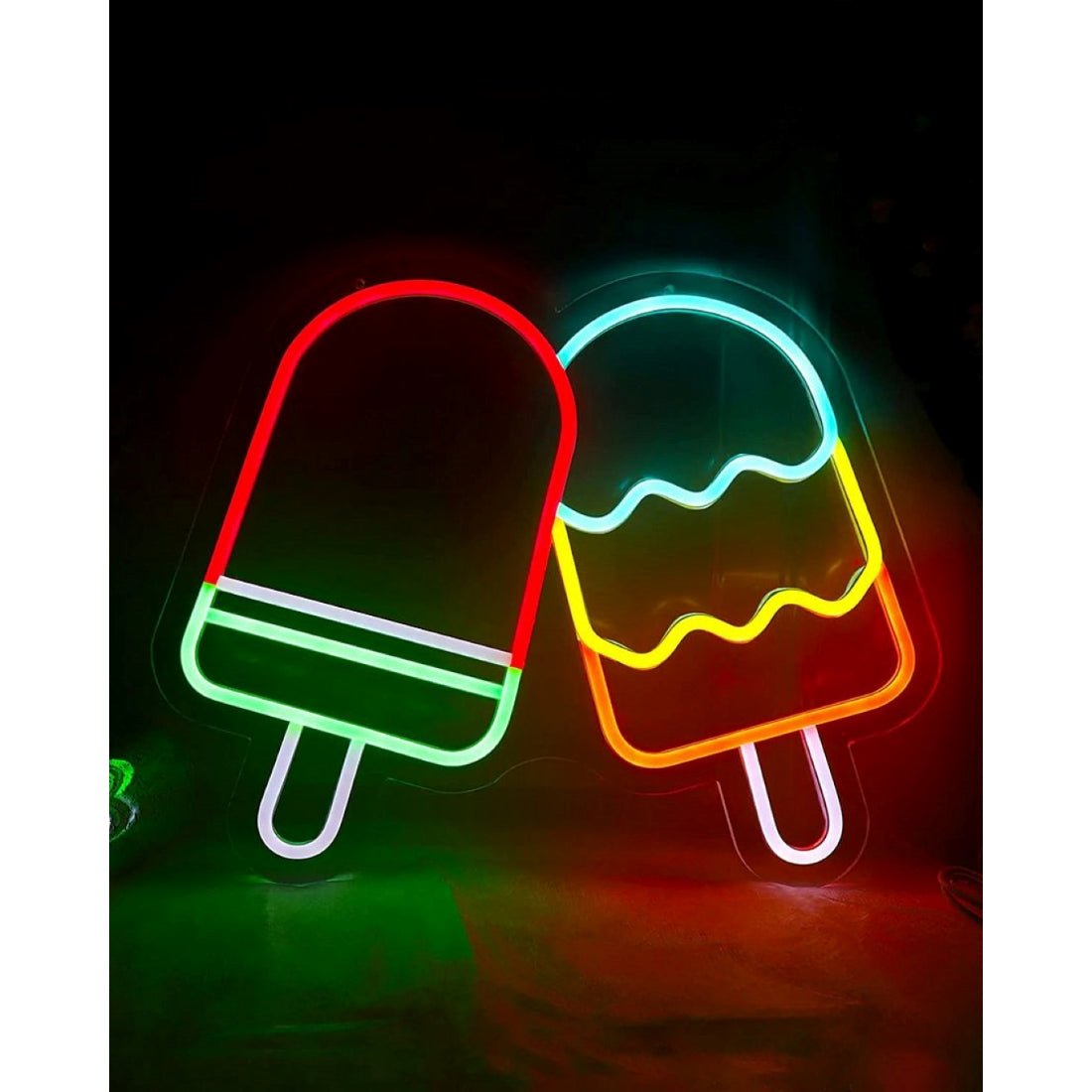 Ice Cream Led Sign Business Neon Sign For Room - Shineneon