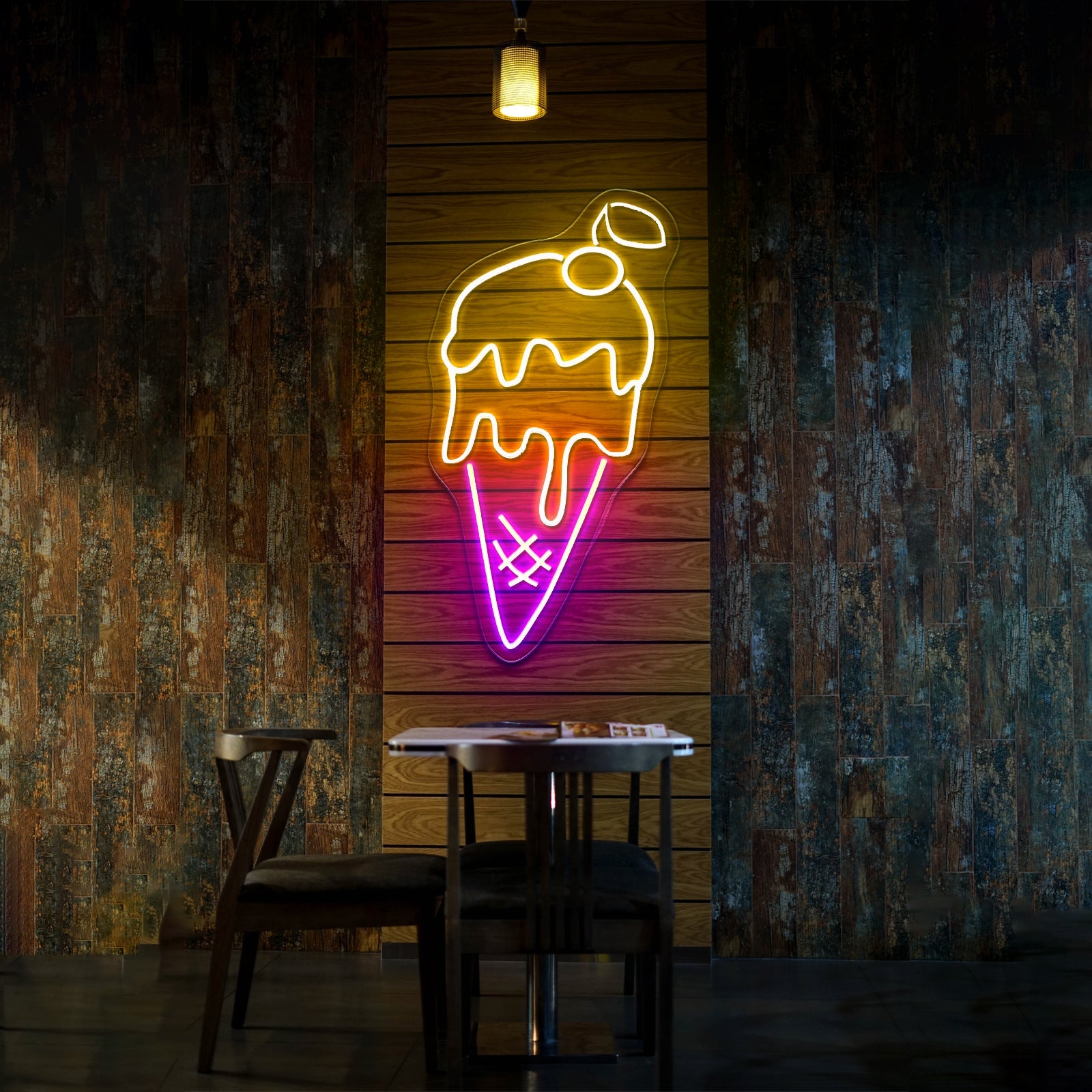 Ice Cream Man Neon Led Lights For Sale - Shineneon