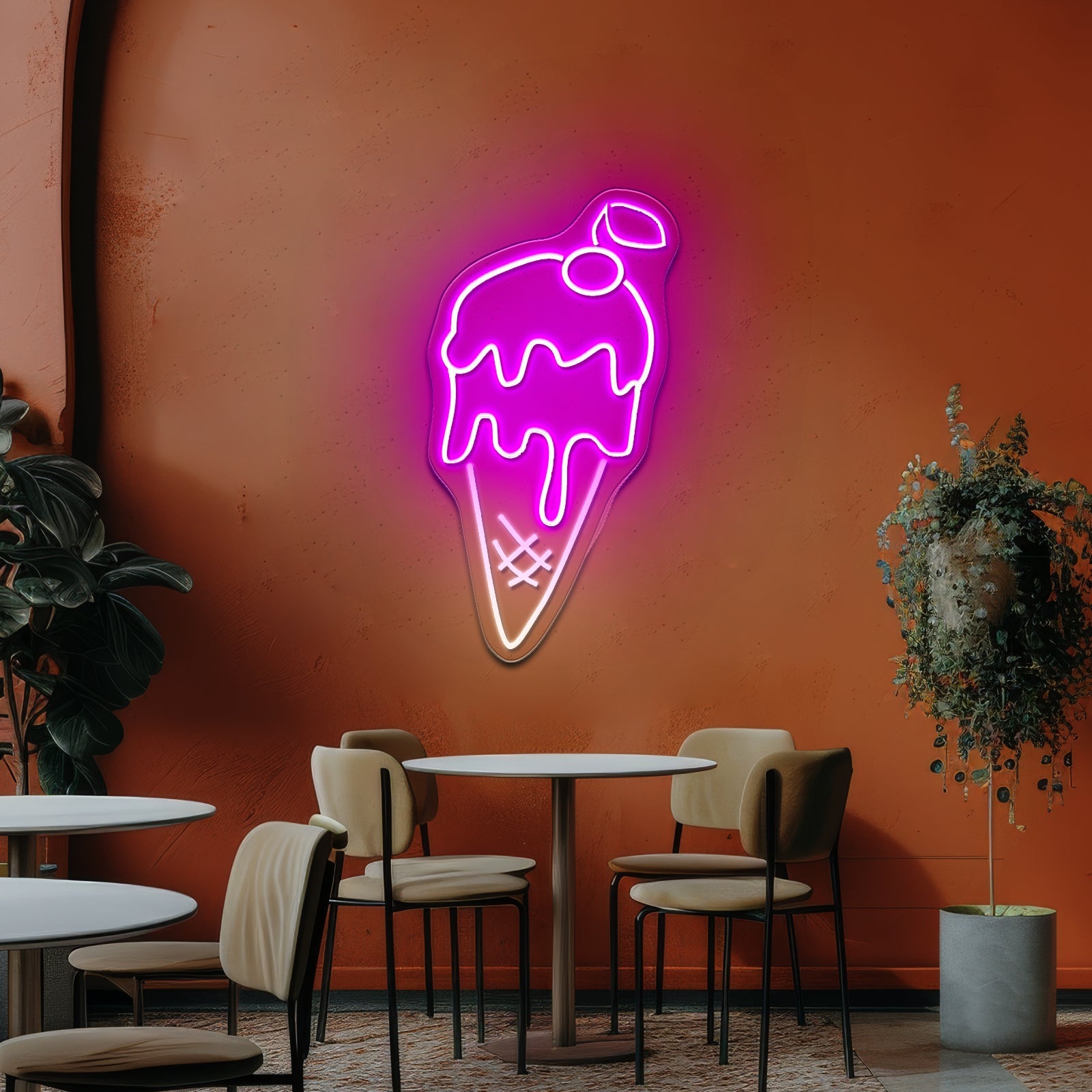 Ice Cream Man Neon Led Lights For Sale - Shineneon