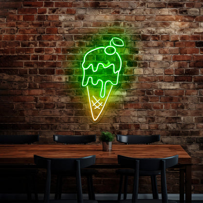 Ice Cream Man Neon Led Lights For Sale - Shineneon