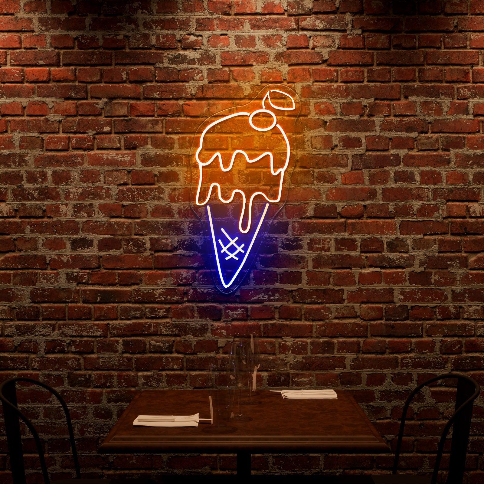 Ice Cream Man Neon Led Lights For Sale - Shineneon