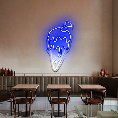 Ice Cream Man Neon Led Lights For Sale