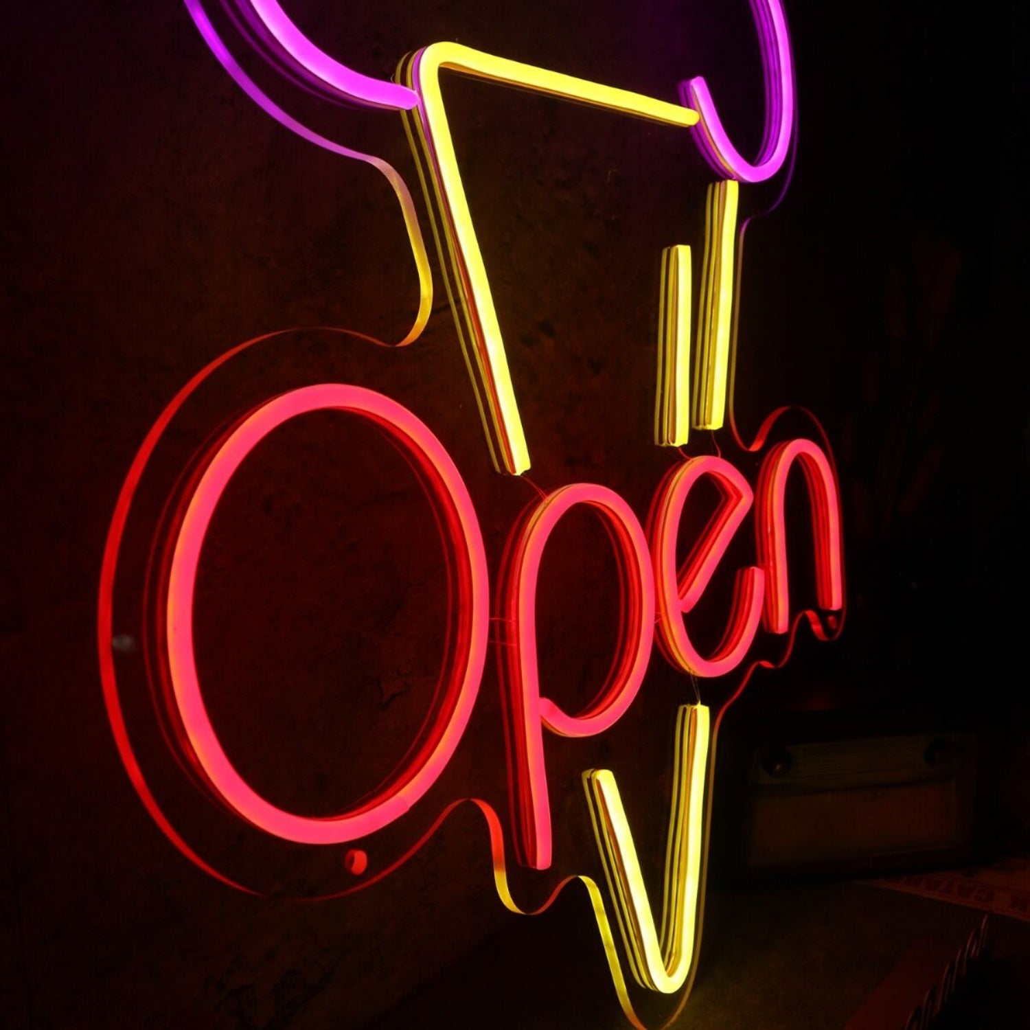 Ice Cream Open Led Neon Sign For Sweet And Fun Spaces | Shineneon