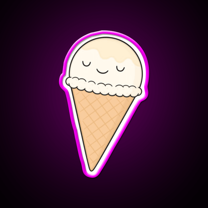 Ice Cream Snack Food Led Neon Sign Rgb Color - Shineneon