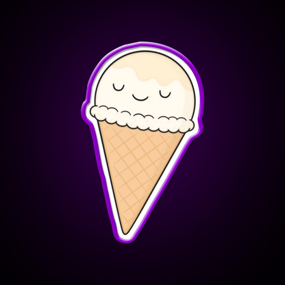 Ice Cream Snack Food Led Neon Sign Rgb Color - Shineneon