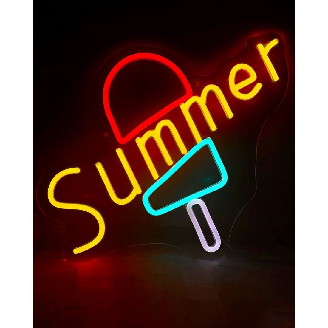 Ice Cream Summer Led Sign Business Neon Sign - Shineneon