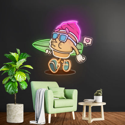 Ice Cream Trendy Retro Led Neon Sign Light Custom Led Signs - Shineneon