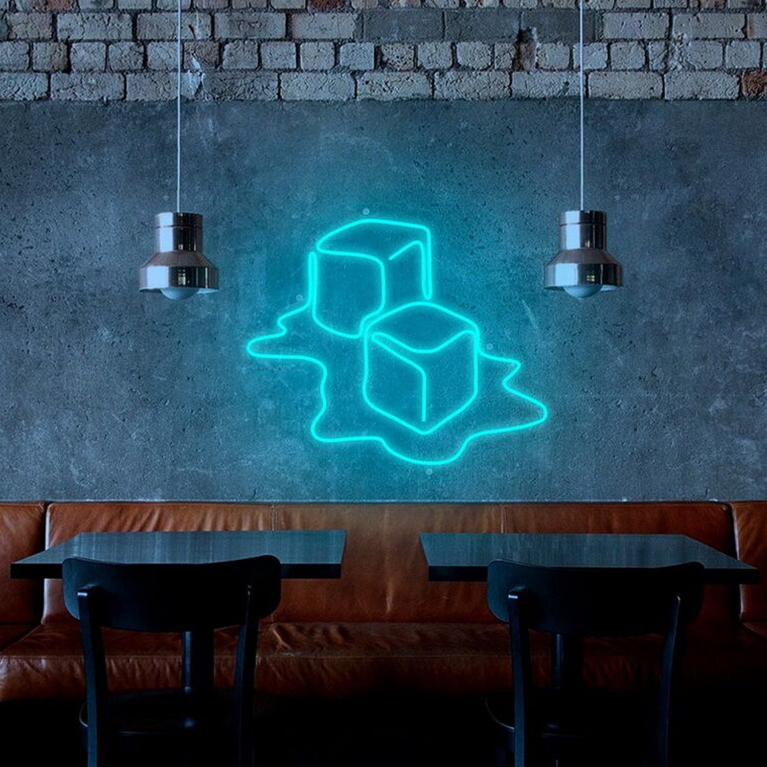 Ice Cube Led Neon Sign For Fun And Cool Spaces | Shineneon