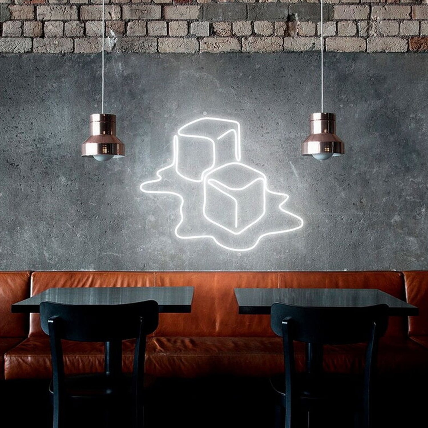 Ice Cube Led Neon Sign For Fun And Cool Spaces | Shineneon