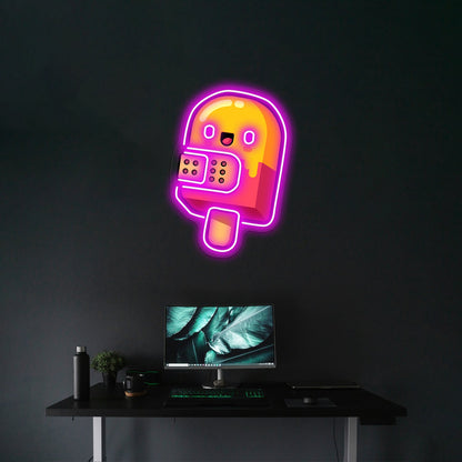 Ice Pop Drop Artwork Led Custom Signs - Shineneon