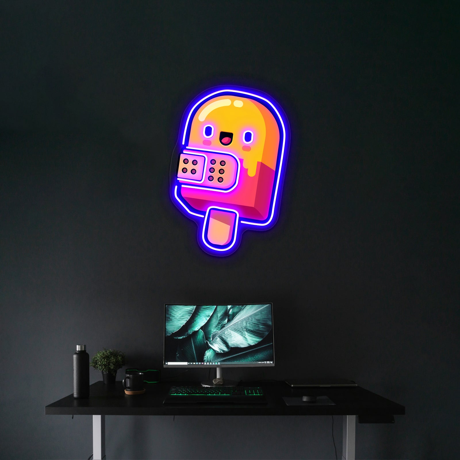 Ice Pop Drop Artwork Led Custom Signs