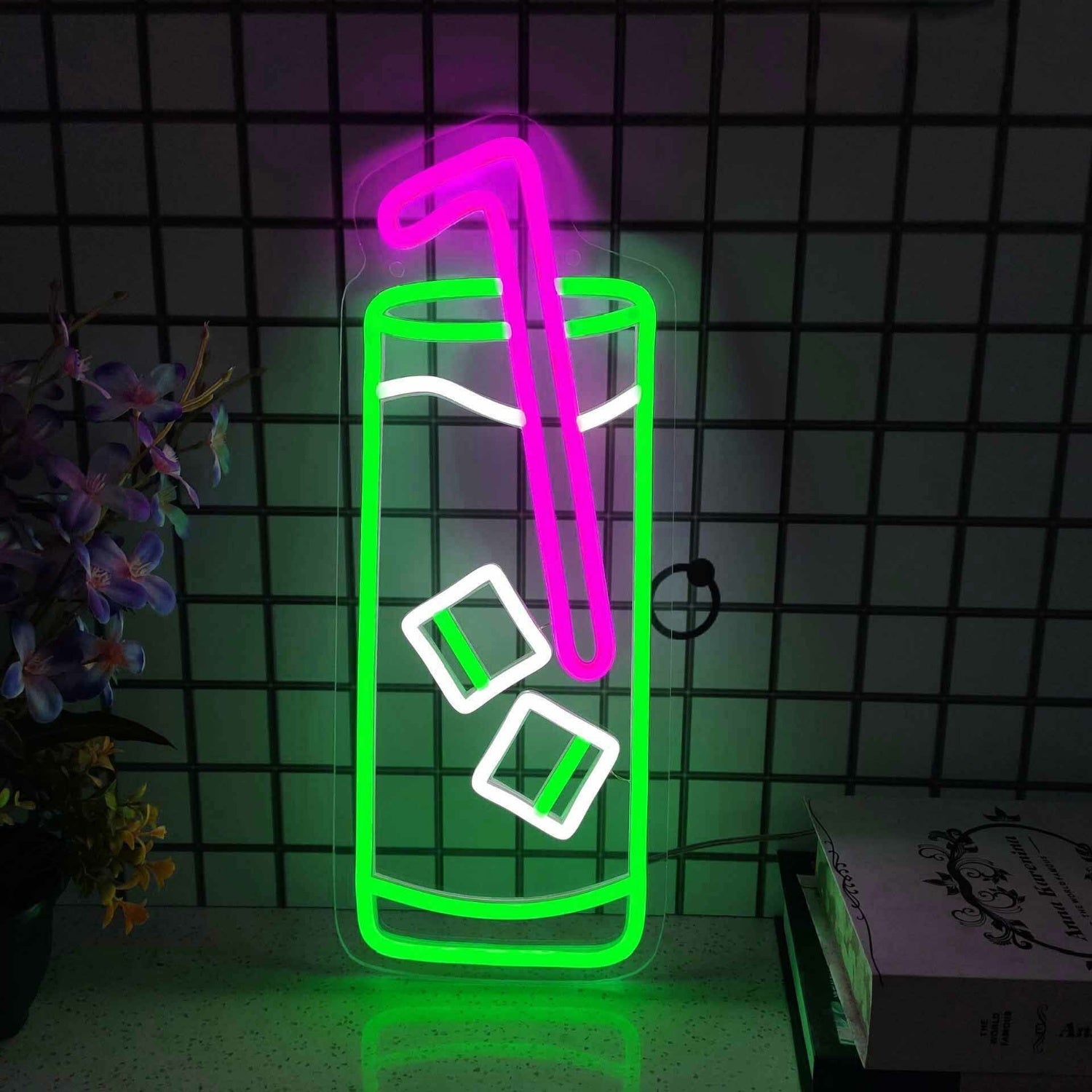 Iced Cocktail Bar Led Neon Sign | Shineneon