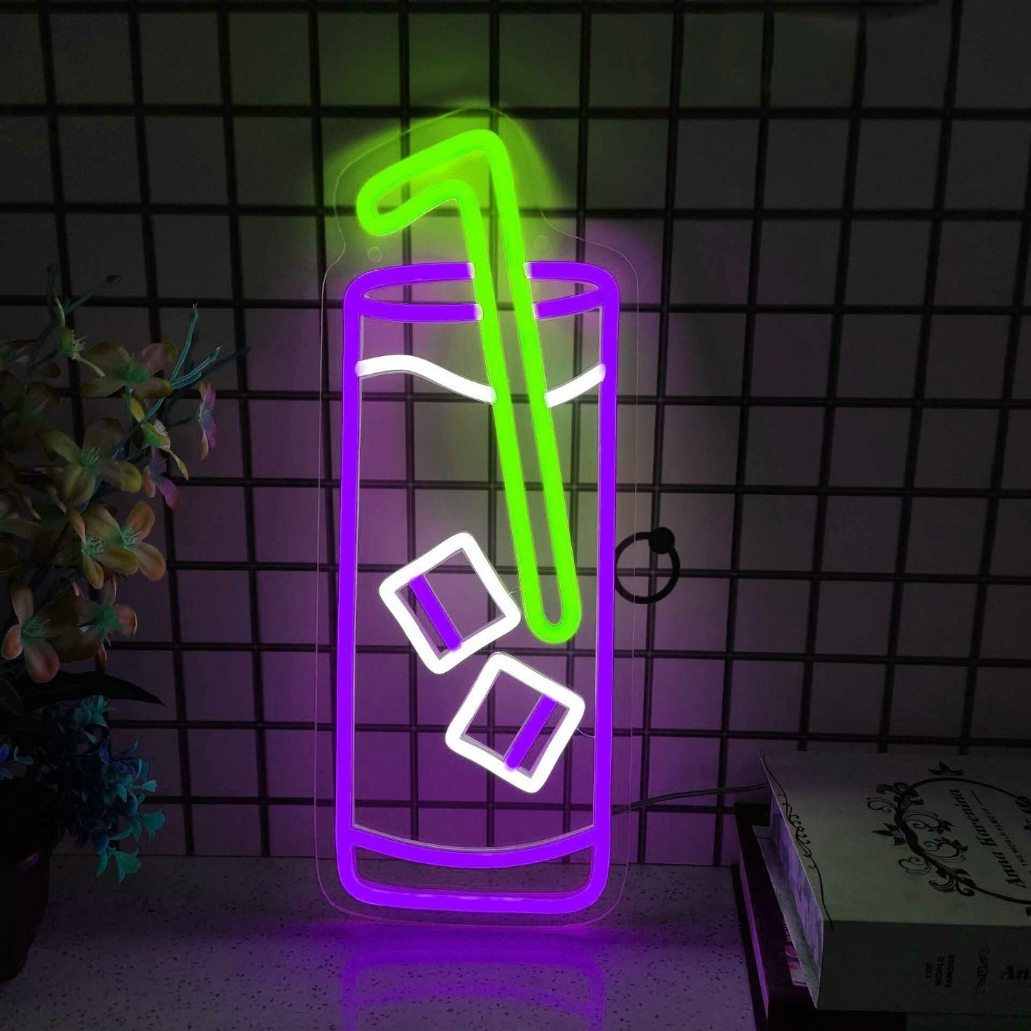 Iced Cocktail Bar Led Neon Sign | Shineneon