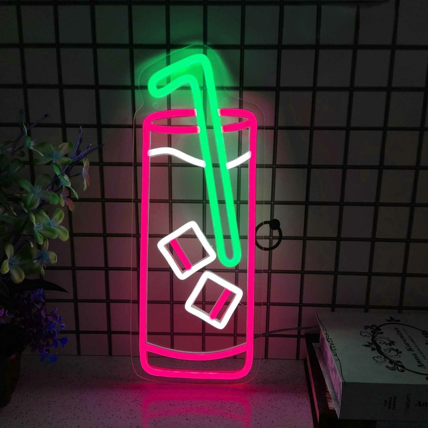 Iced Cocktail Bar Led Neon Sign | Shineneon