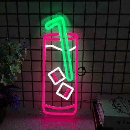 Iced Cocktail Bar Led Neon Sign | Shineneon