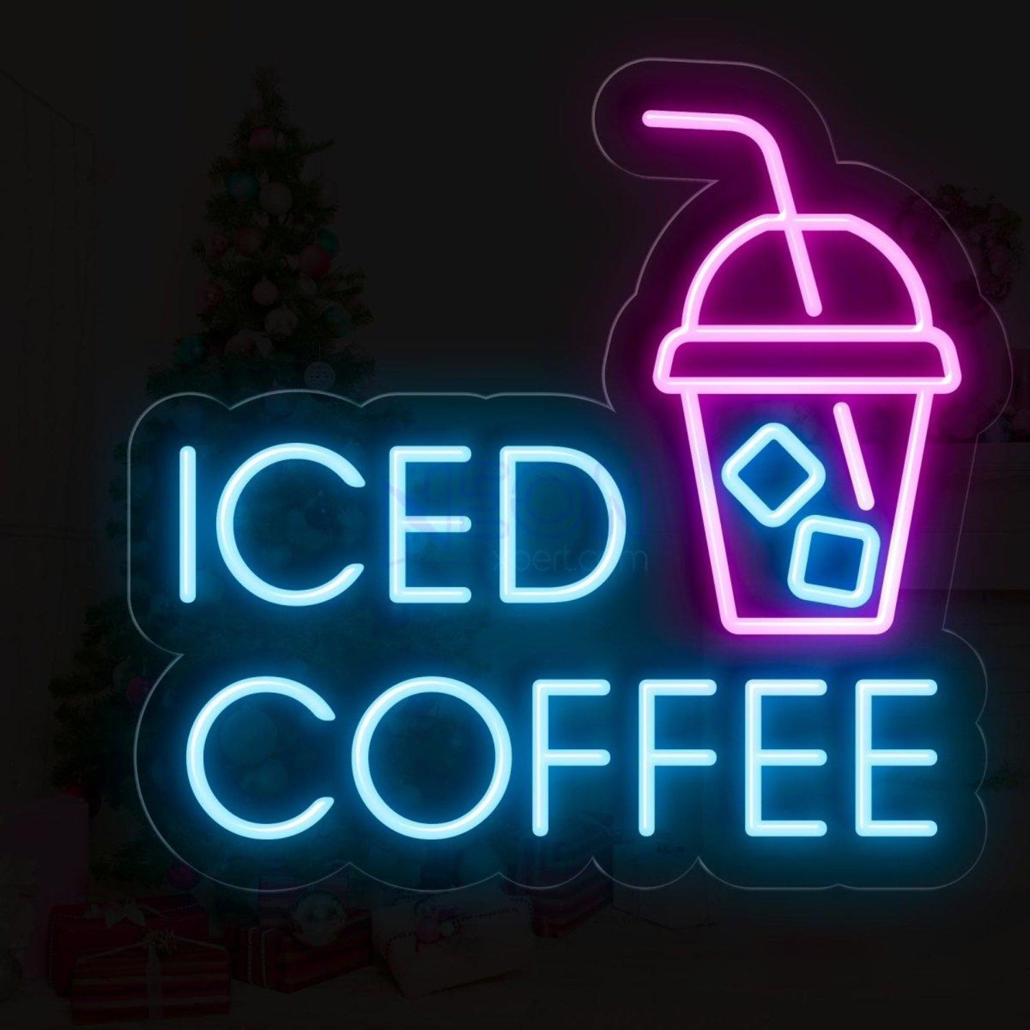 Iced Coffee Led Neon Sign | Shineneon