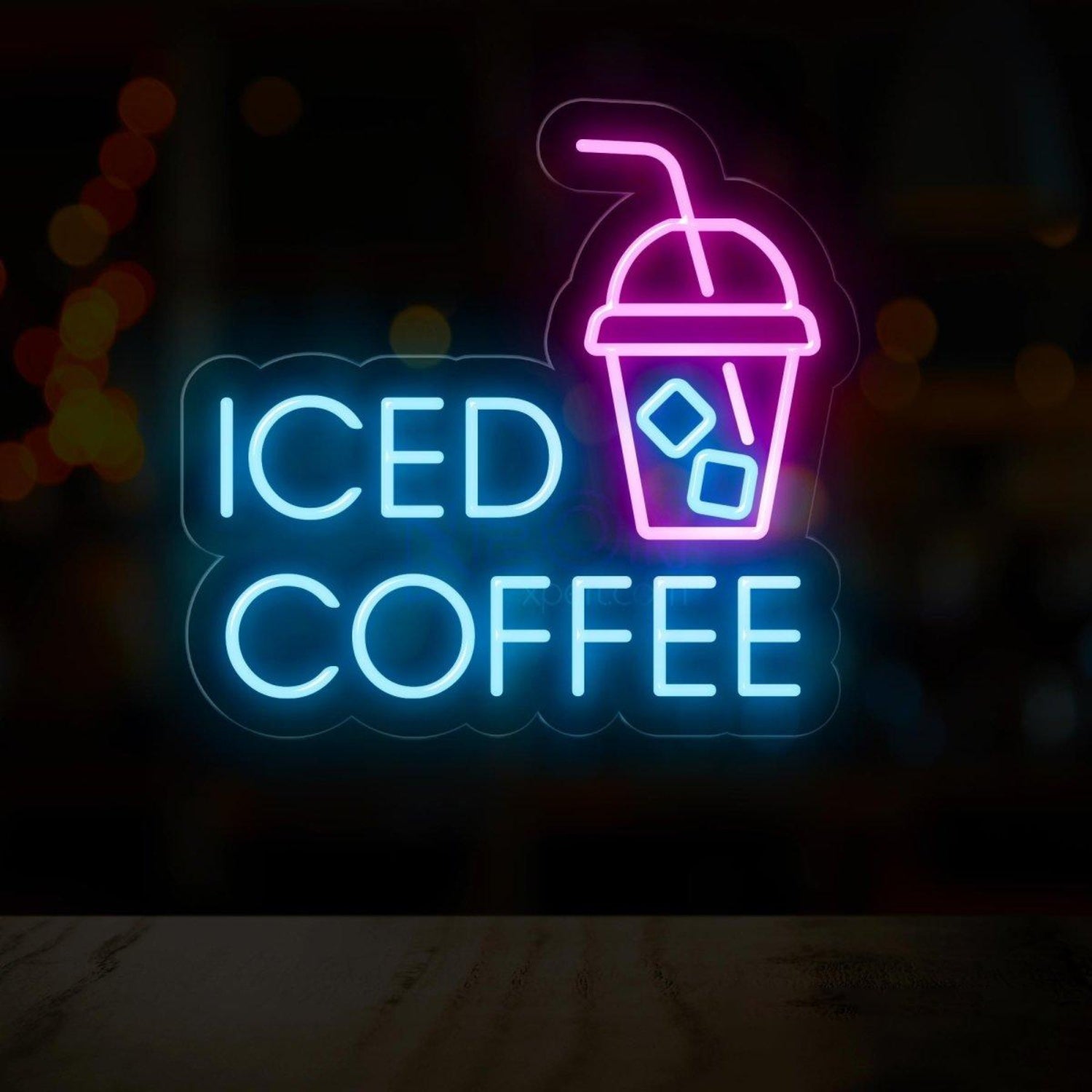 Iced Coffee Led Neon Sign | Shineneon