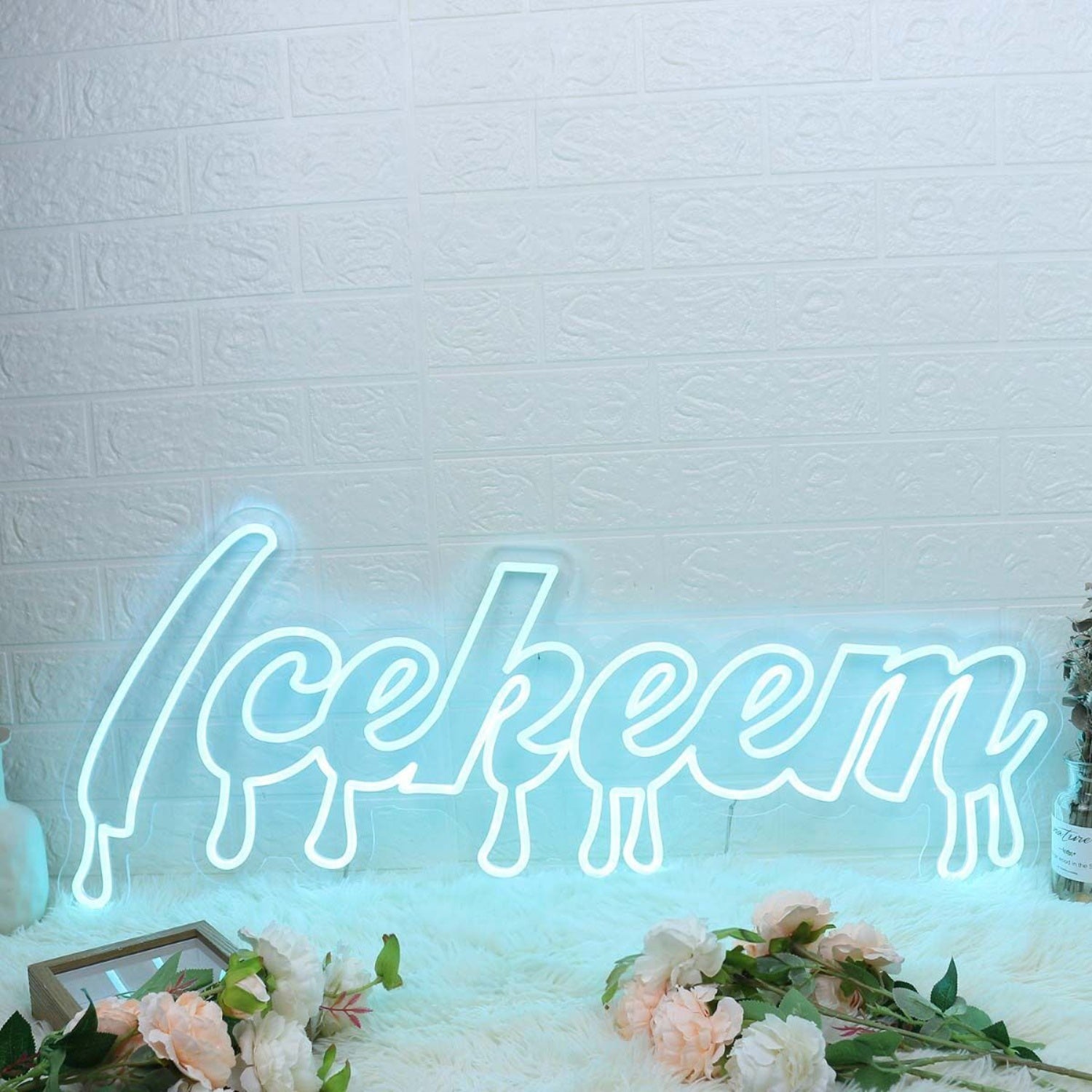 Icekeem Blue Led Neon Sign - Shineneon