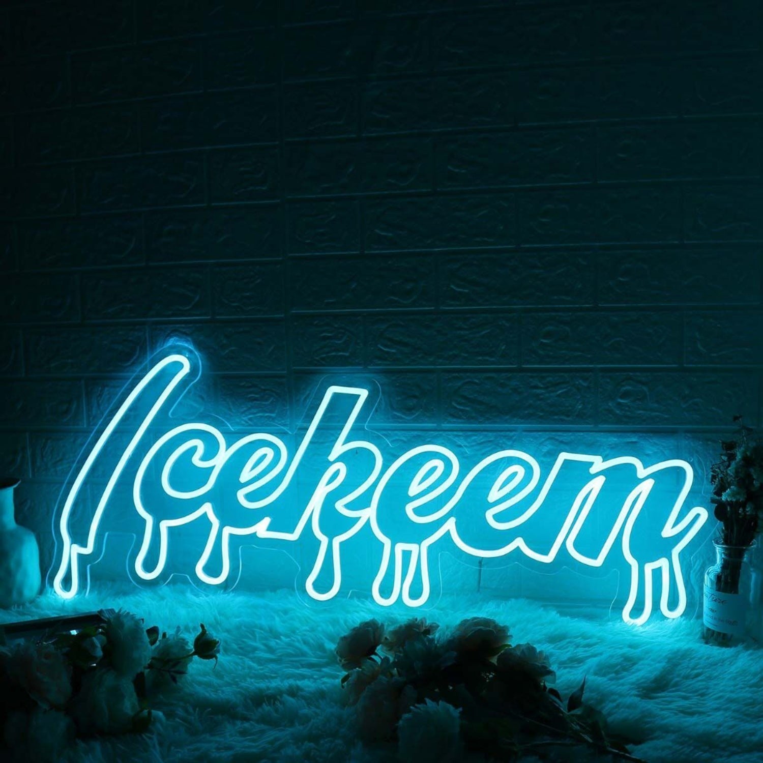 Icekeem Blue Led Neon Sign - Shineneon