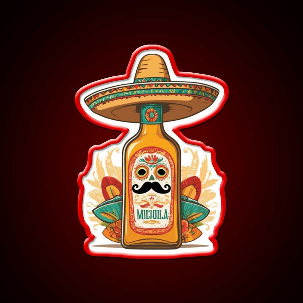 Iconic Mexico Drink Celebrate Cinco De Mayo Party Drink Tequila Led Neon Sign Rgb Color - Shineneon