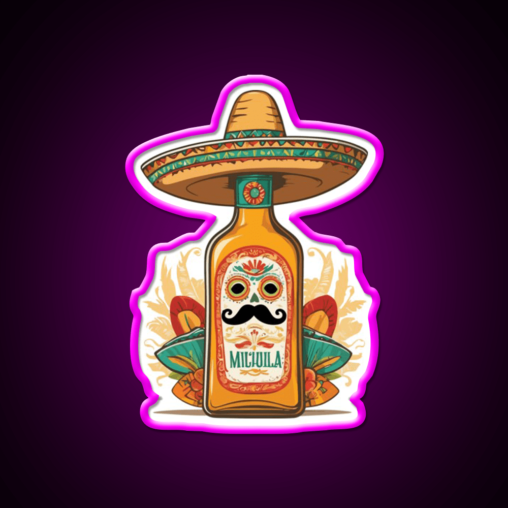 Iconic Mexico Drink Celebrate Cinco De Mayo Party Drink Tequila Led Neon Sign Rgb Color - Shineneon