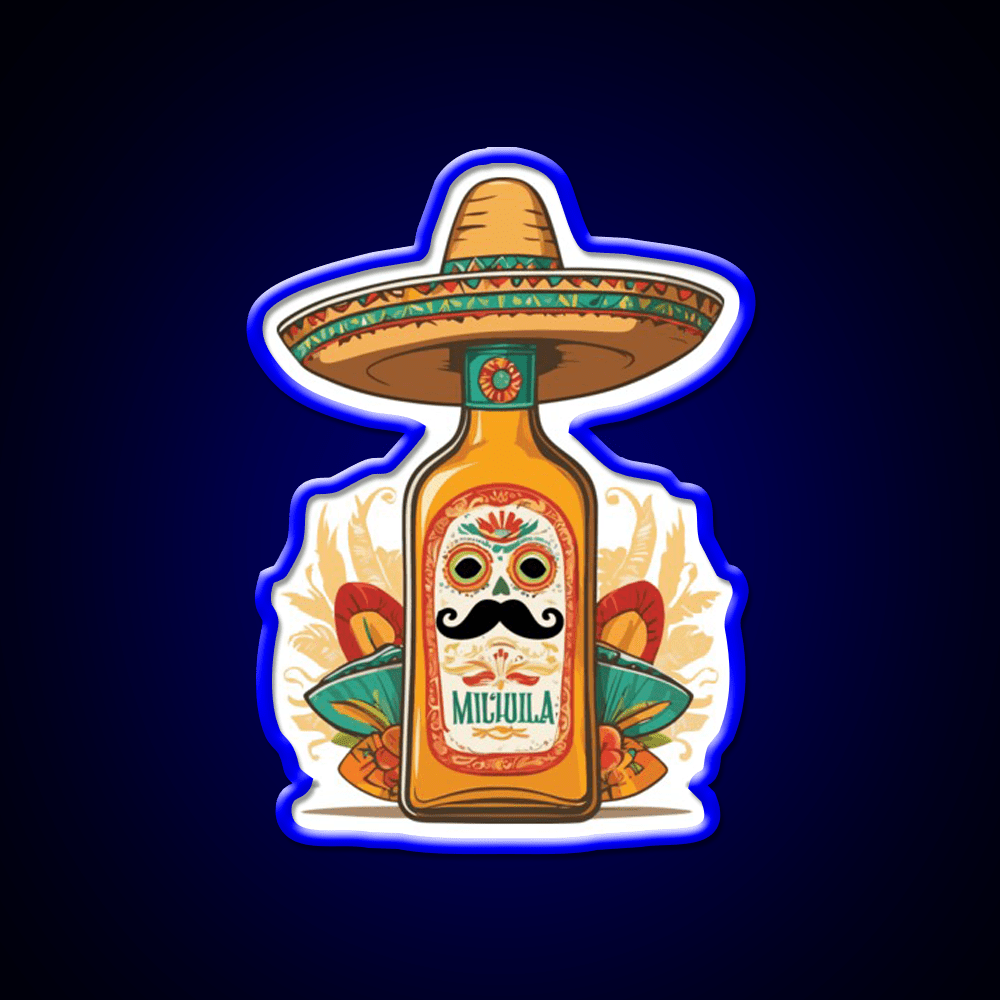Iconic Mexico Drink Celebrate Cinco De Mayo Party Drink Tequila Led Neon Sign Rgb Color - Shineneon