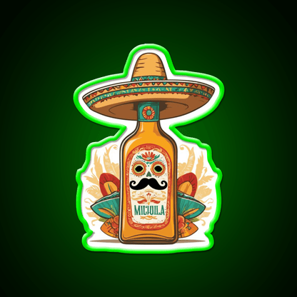 Iconic Mexico Drink Celebrate Cinco De Mayo Party Drink Tequila Led Neon Sign Rgb Color - Shineneon
