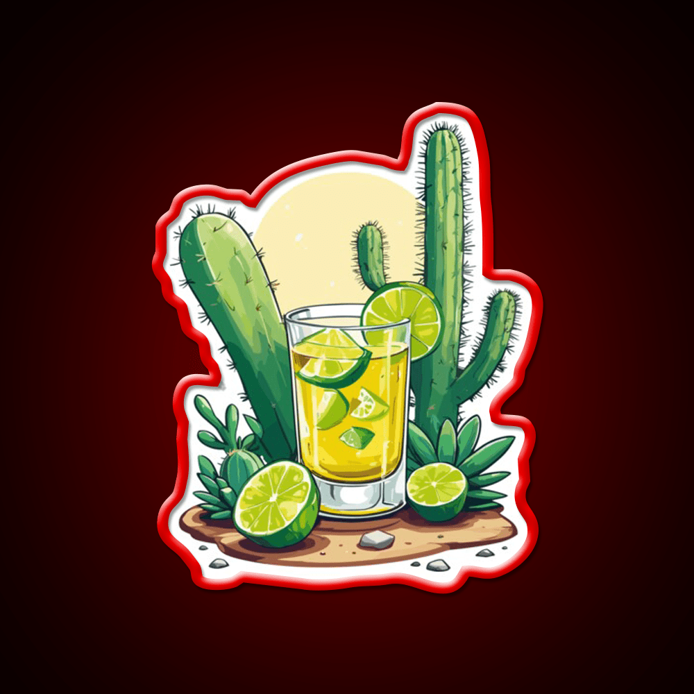 Iconic Mexico Drink Celebration Funny Party Drink Tequila Led Neon Sign Rgb Color - Shineneon
