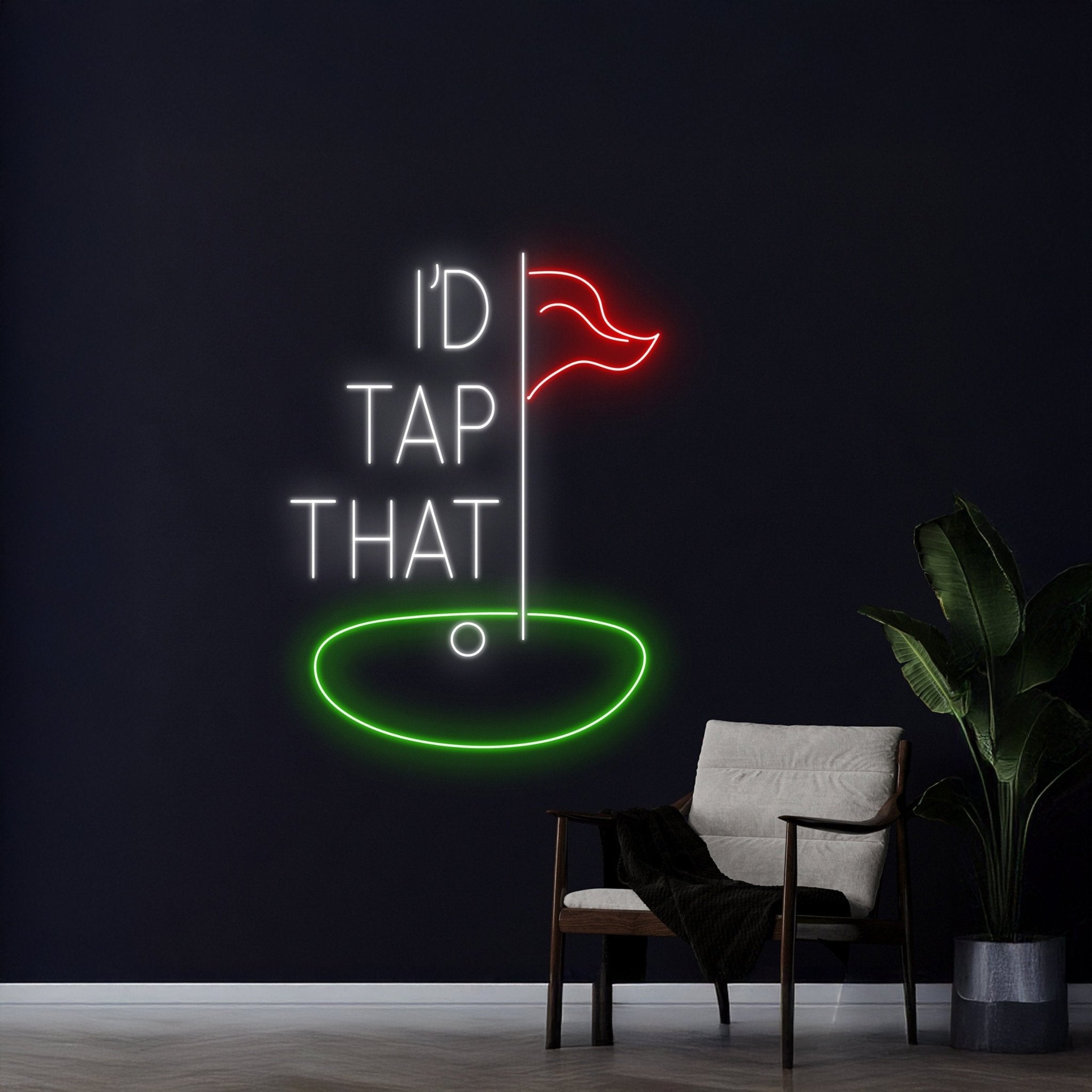 Id Tap That Golf Neon Sign - Shineneon