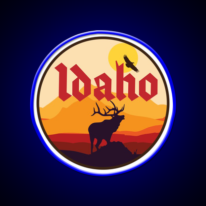 Idaho Elk Beer Bar Decor Led Neon Sign Rgb Color - LED neon sign view 5