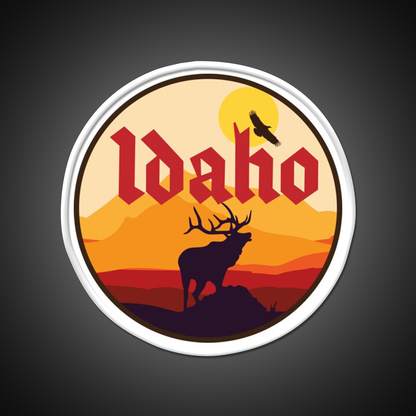 Idaho Elk Beer Bar Decor Led Neon Sign Rgb Color - LED neon sign view 11