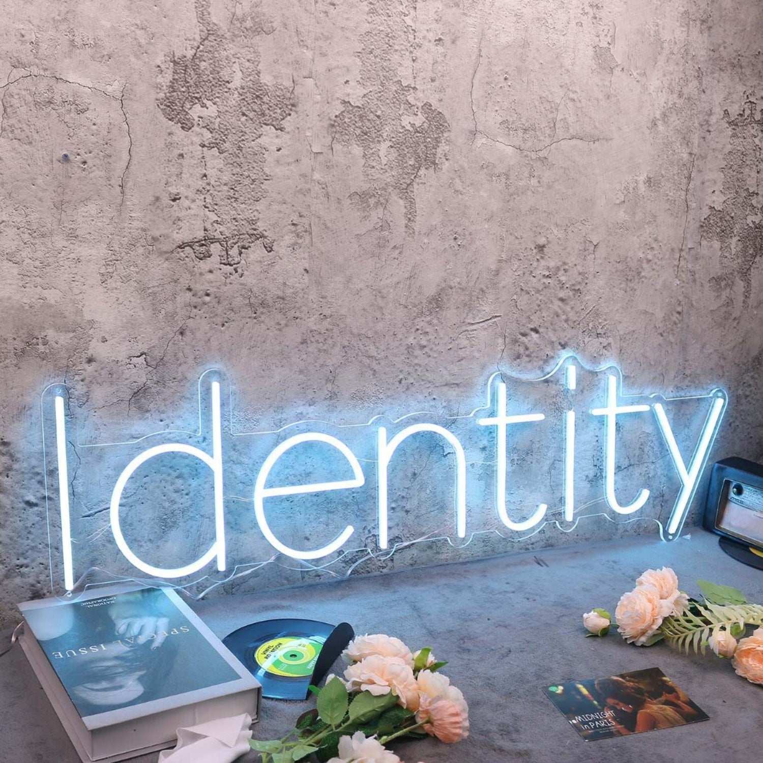 Identity Blue Led Neon Sign - Shineneon