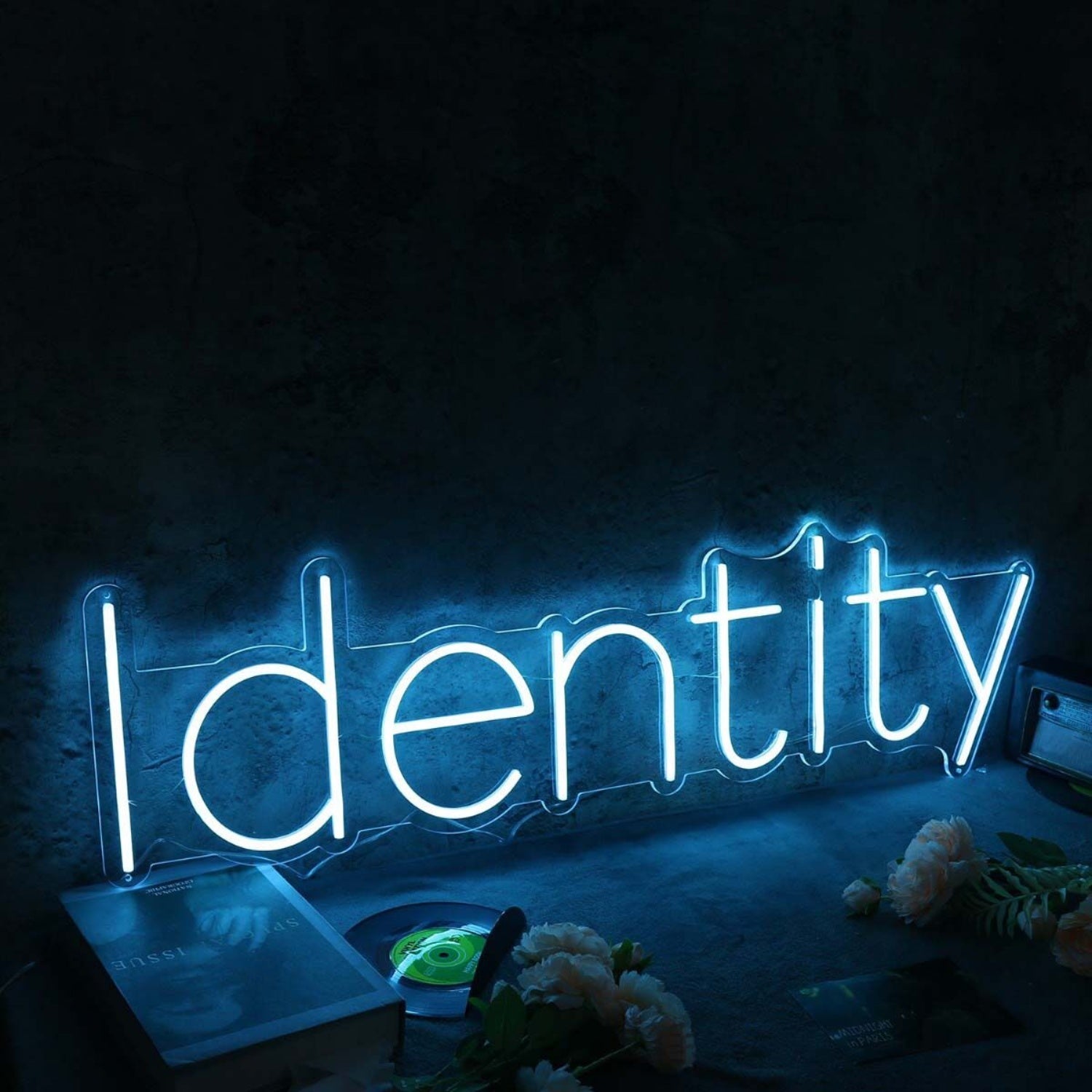 Identity Blue Led Neon Sign - Shineneon