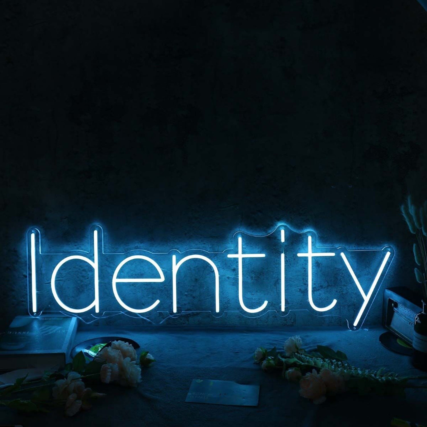 Identity Blue Led Neon Sign - Shineneon